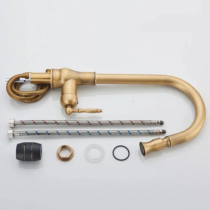Classic Gold Kitchen Faucet