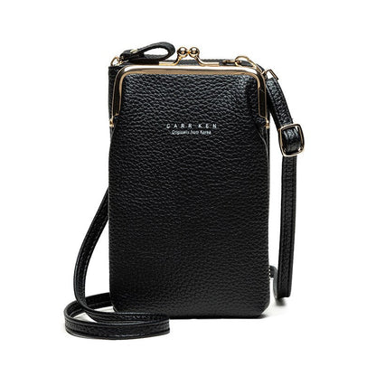 Versatile Cross Body Small Leather Handbag