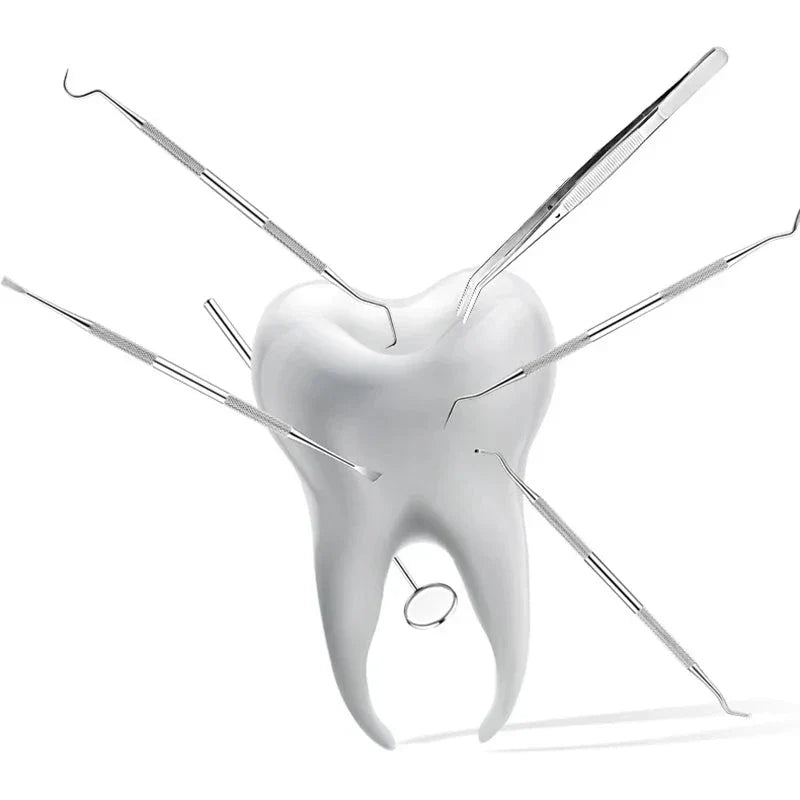 Dental Stainless Steel Pick & Scraper Tool - Halri