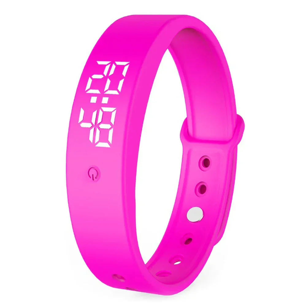 Waterproof Smartwatch with Vibration Alert and Fitness Tracker