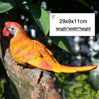 Colorful Bird Branch Wall Decoration