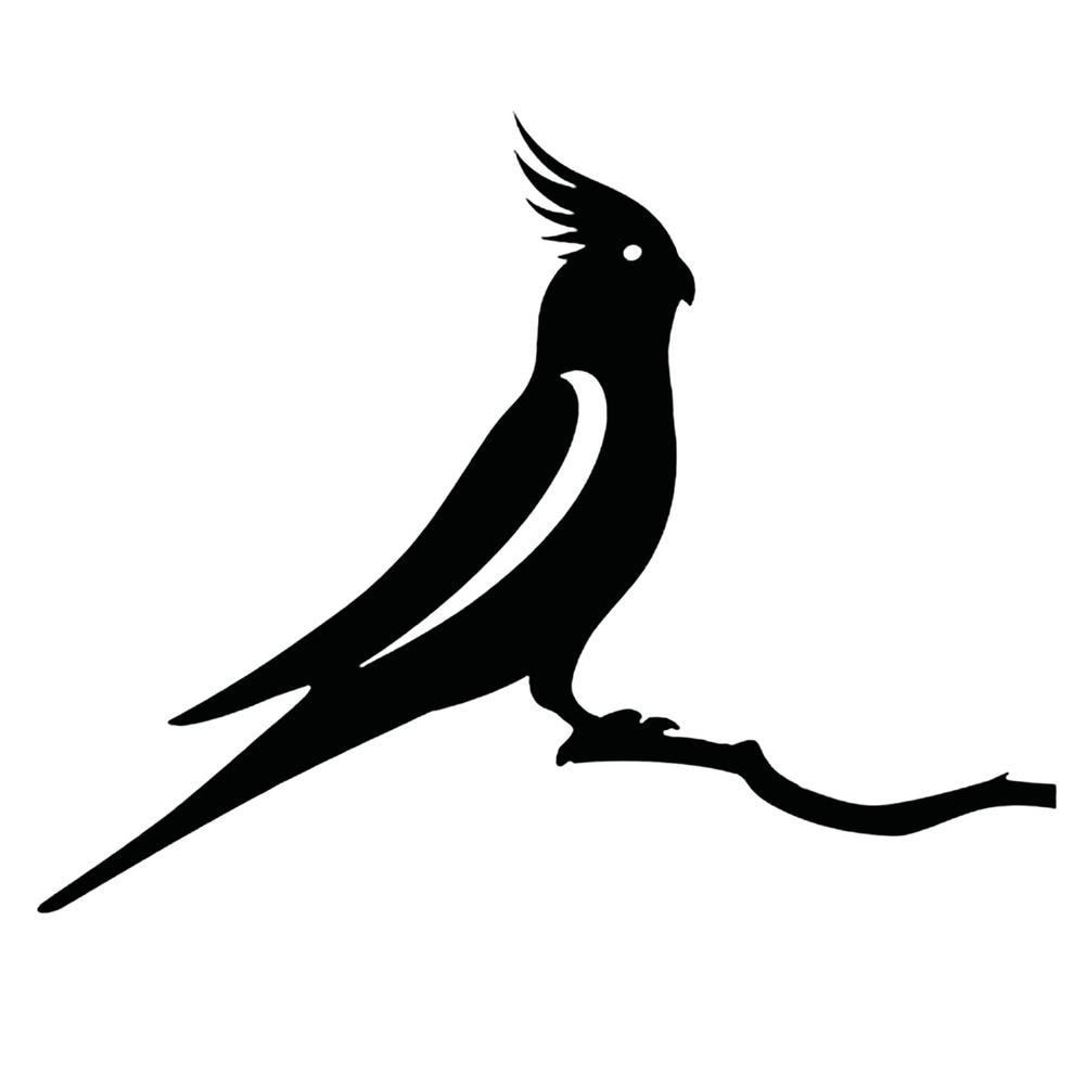 Outdoor Metal Bird Yard Art Decoration