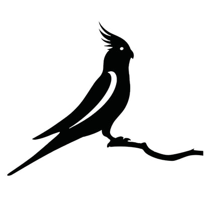 Outdoor Metal Bird Yard Art Decoration