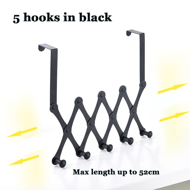 Space Saving Door Hanging Closet Organizer Hook
