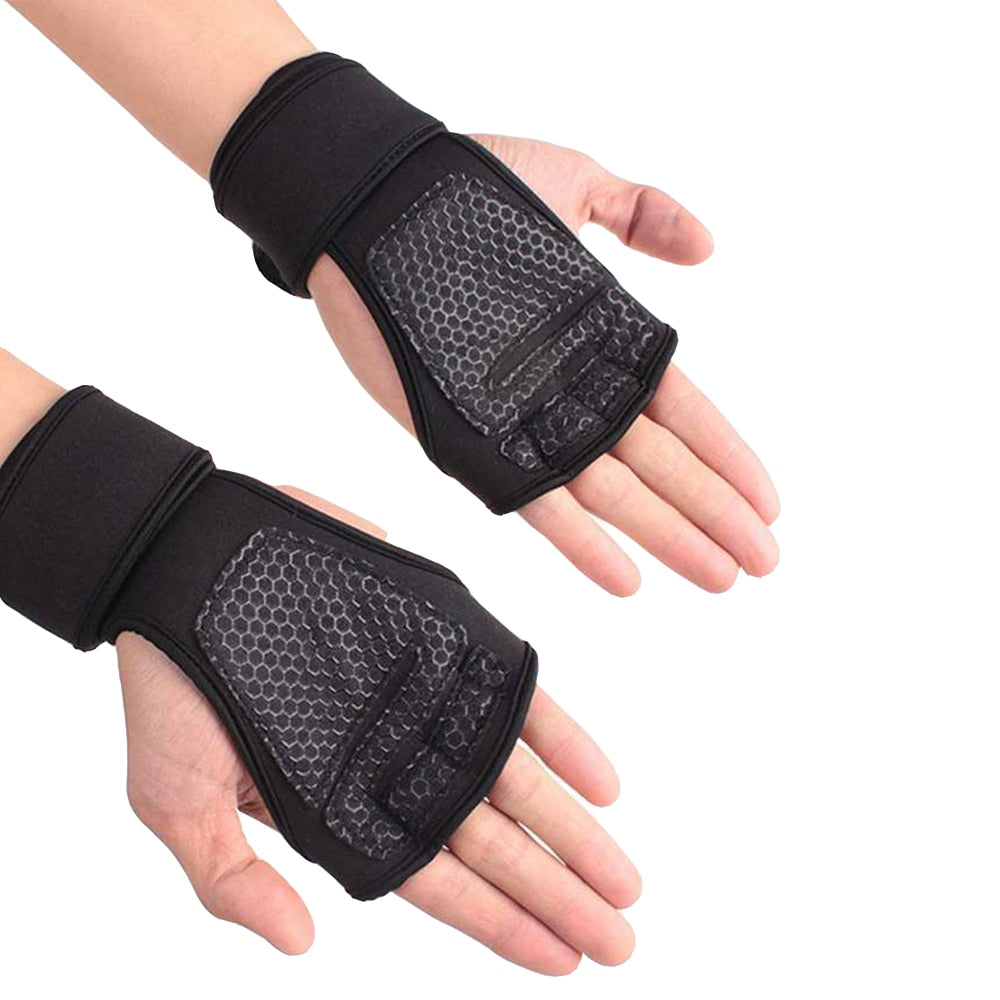 High Grip Ventilated Workout Training Gloves - Halri