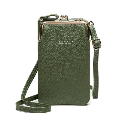 Versatile Cross Body Small Leather Handbag