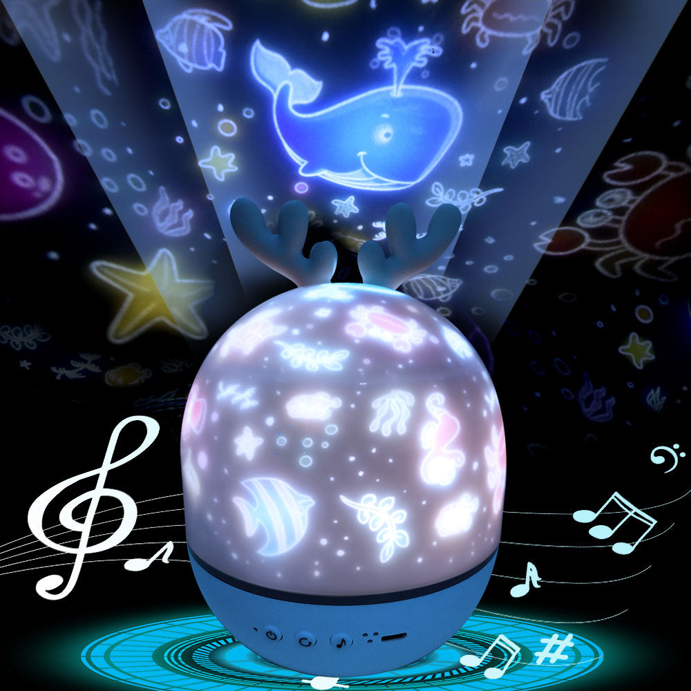 Calming Night Sky Star Projector for Bedroom Relaxation - Halri
