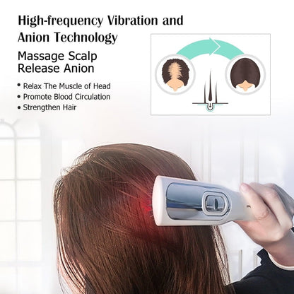 Hair Loss Prevention Scalp Massage Comb Portable Infrared Head Massager Brush For Scalp Treatment