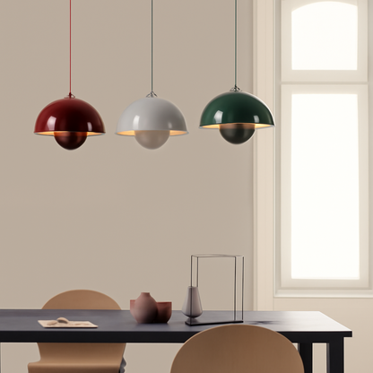 Nordic Semi Circle Hanging Light Fixtures Modern Home Lamp