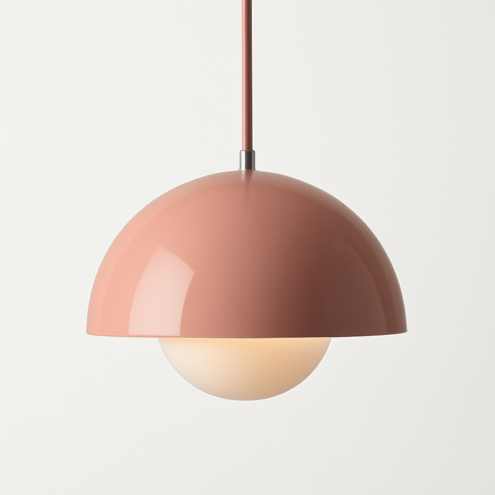 Nordic Semi Circle Hanging Light Fixtures Modern Home Lamp