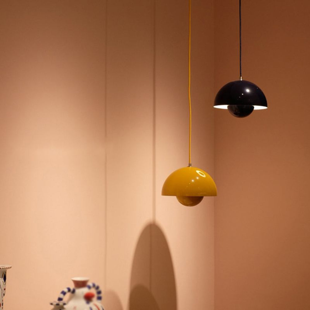 Nordic Semi Circle Hanging Light Fixtures Modern Home Lamp