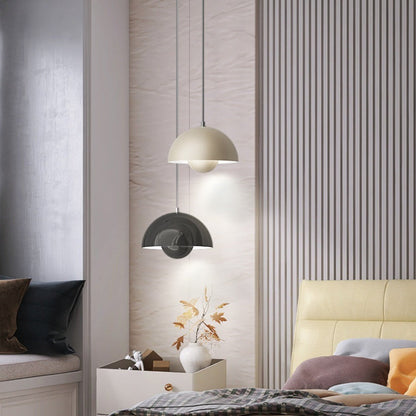 Nordic Semi Circle Hanging Light Fixtures Modern Home Lamp
