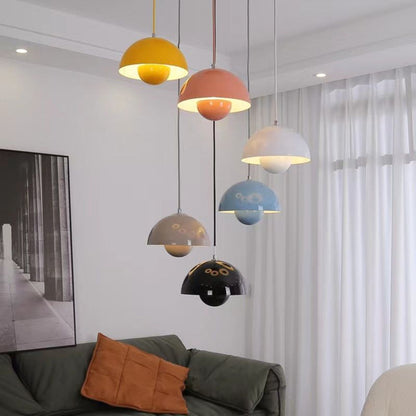 Nordic Semi Circle Hanging Light Fixtures Modern Home Lamp - Halri