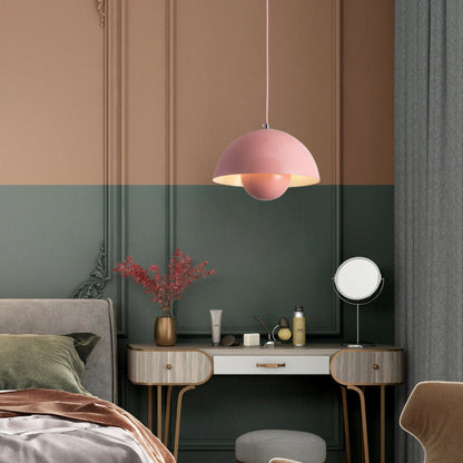 Nordic Semi Circle Hanging Light Fixtures Modern Home Lamp