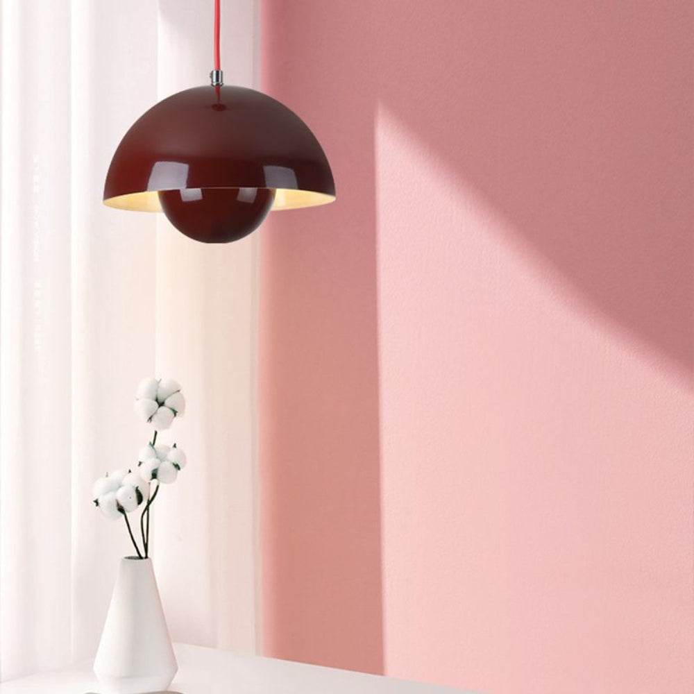 Nordic Semi Circle Hanging Light Fixtures Modern Home Lamp