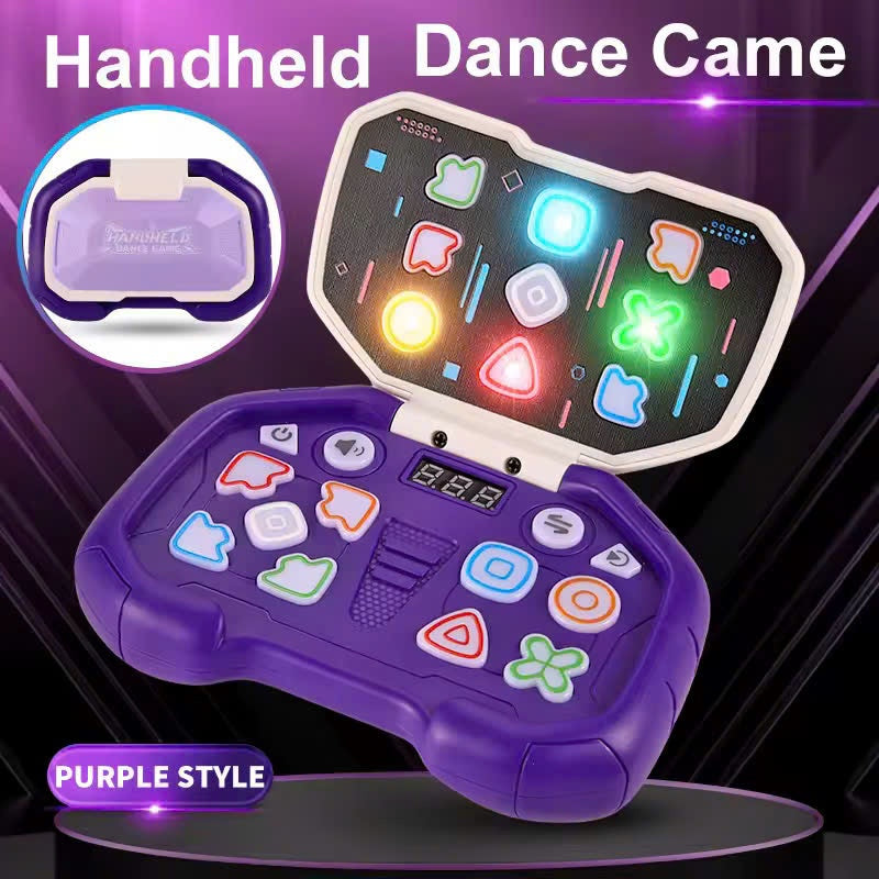 Handheld Music Rhythm Game with Sound and Light, Foldable and Easy to Carry, Safe for Ages 3+