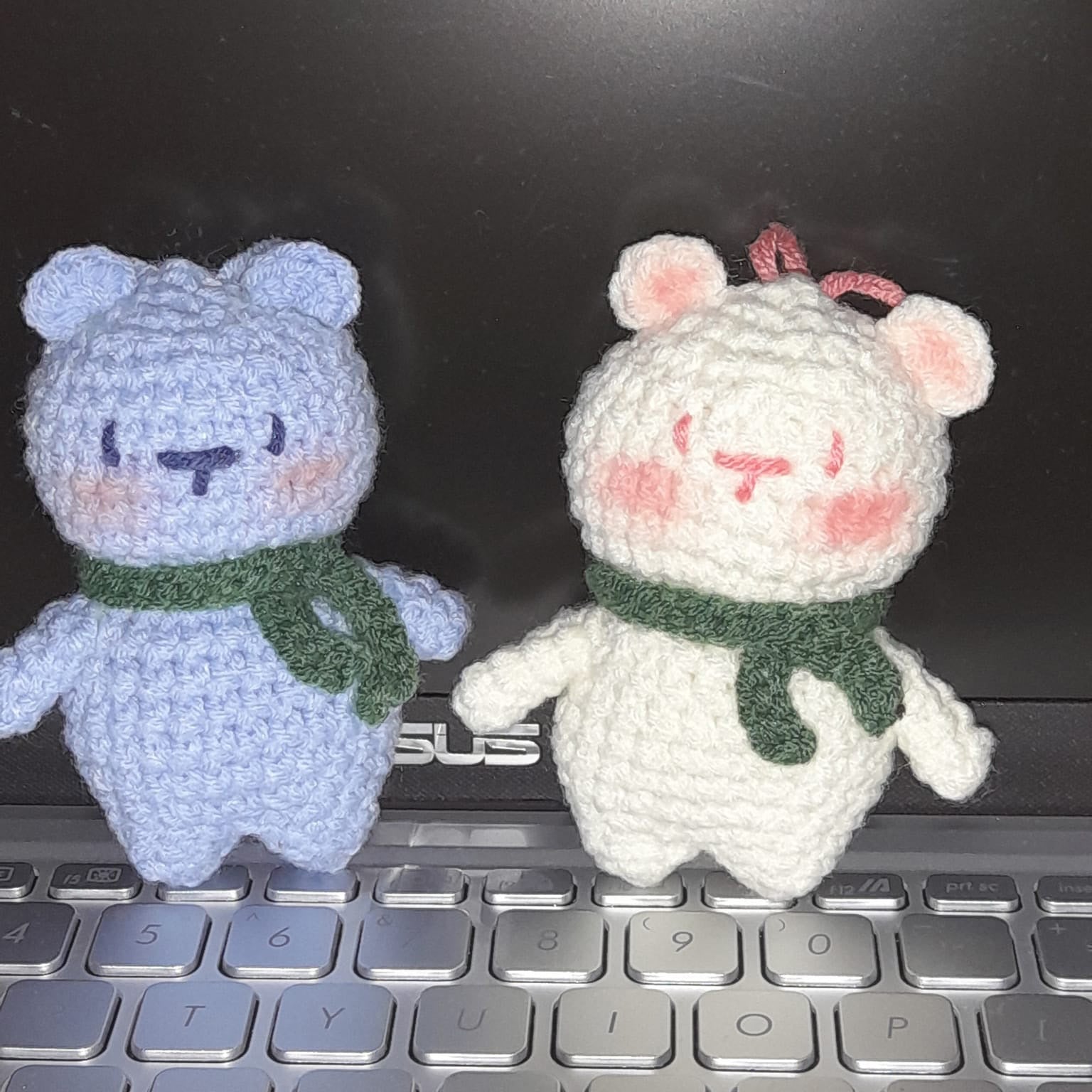 Soft Plush Bear Keychain - Stylish And Durable