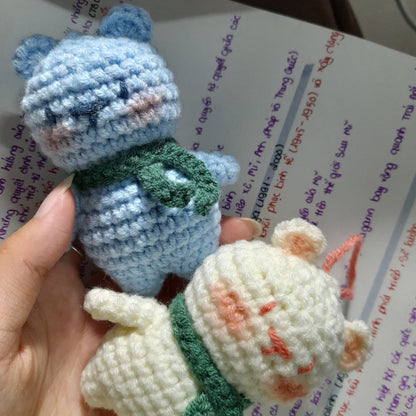 Cute Teddy Bear Keychain - Durable And Soft - Halri