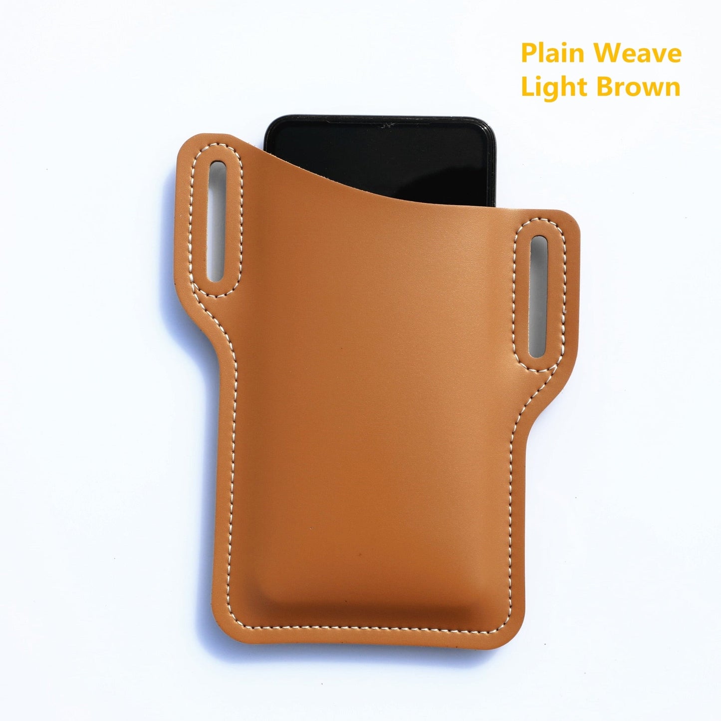 Vintage Style Leather Phone Belt Clip