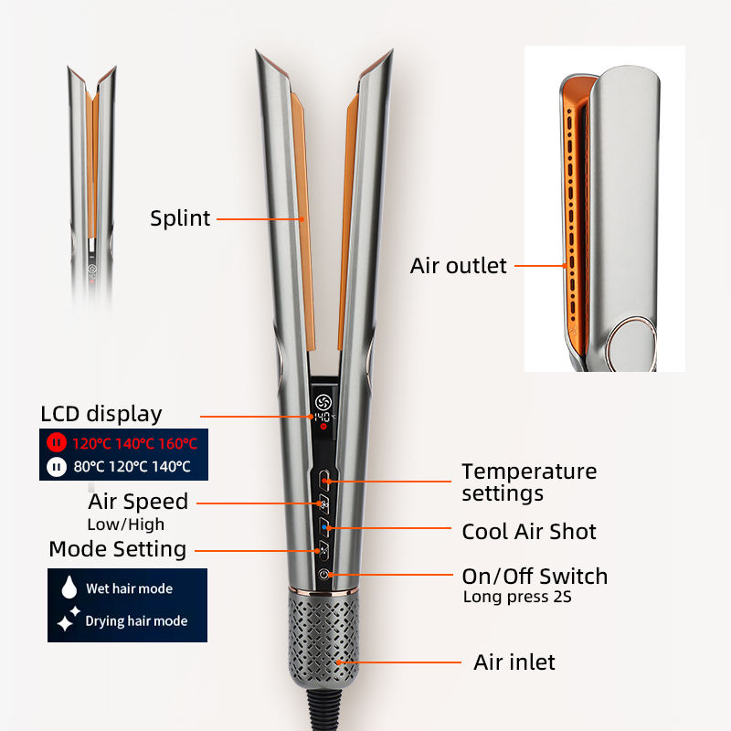 Dual Function Hair Dryer Straightener