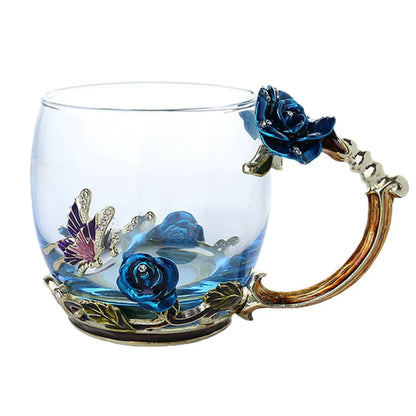 Clear Glass Mug Gift Set for Mom