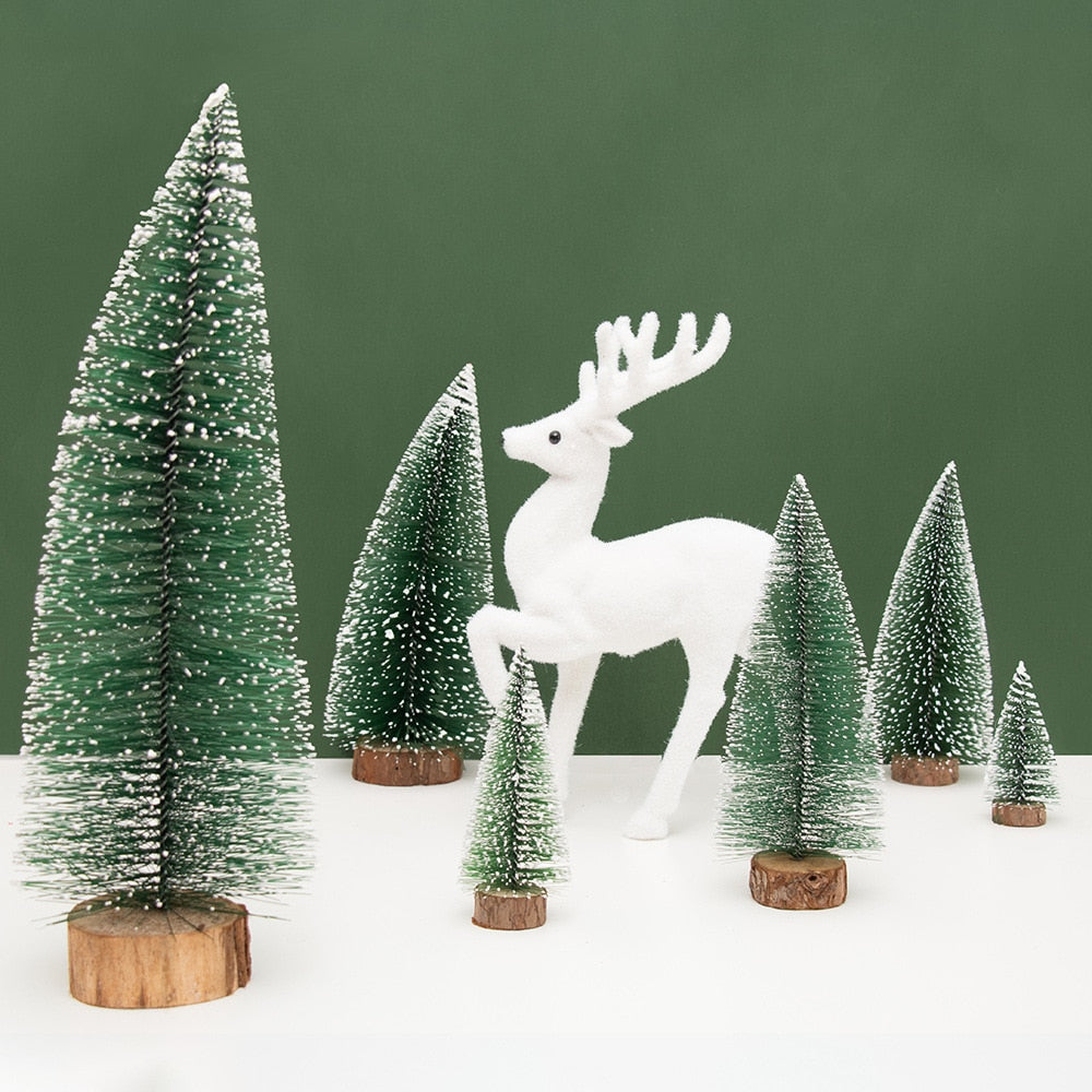 Small Christmas Tabletop Pine Tree Decoration - Halri