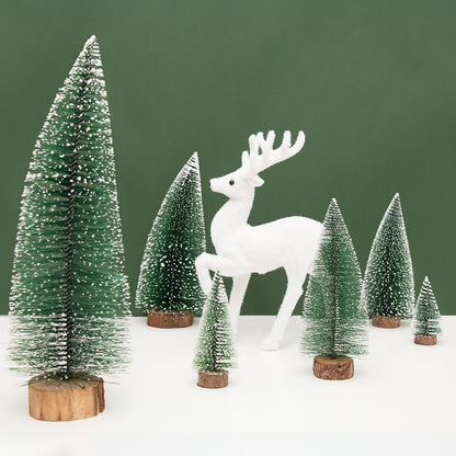 Small Christmas Tabletop Pine Tree Decoration - Halri