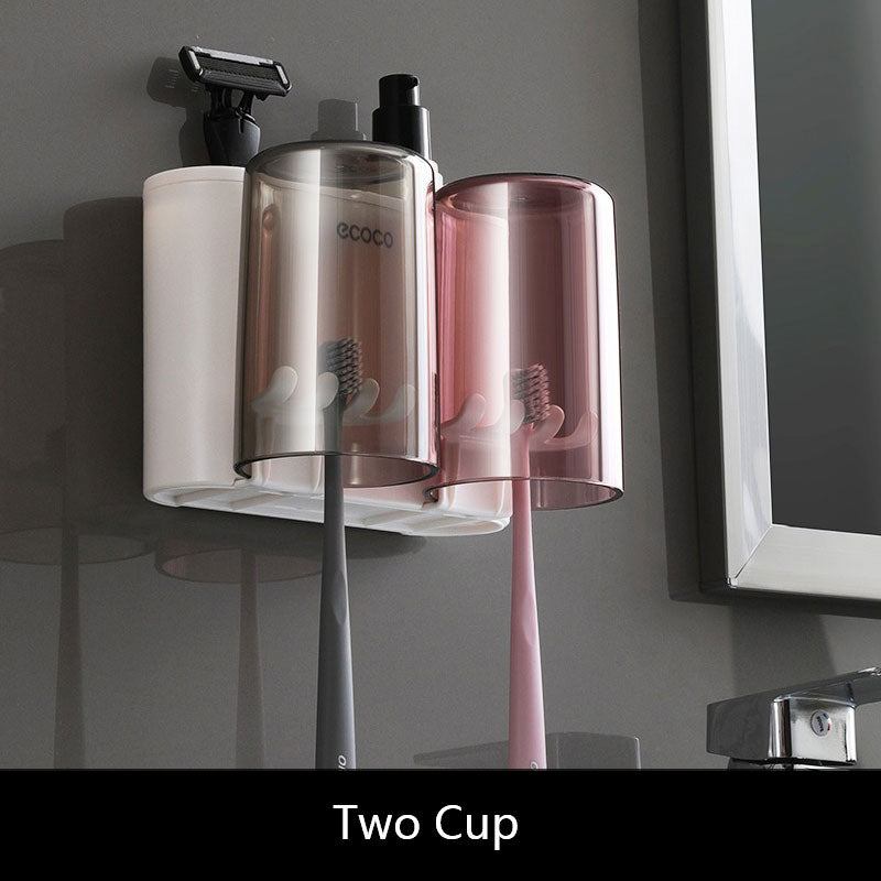 Space Saving Bathroom Storage Toothbrush Holder - Halri