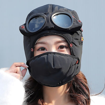 Tactical | Full Face Protection Goggles Hat - Halri