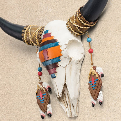 Unique Bull Figurine Decor Statue
