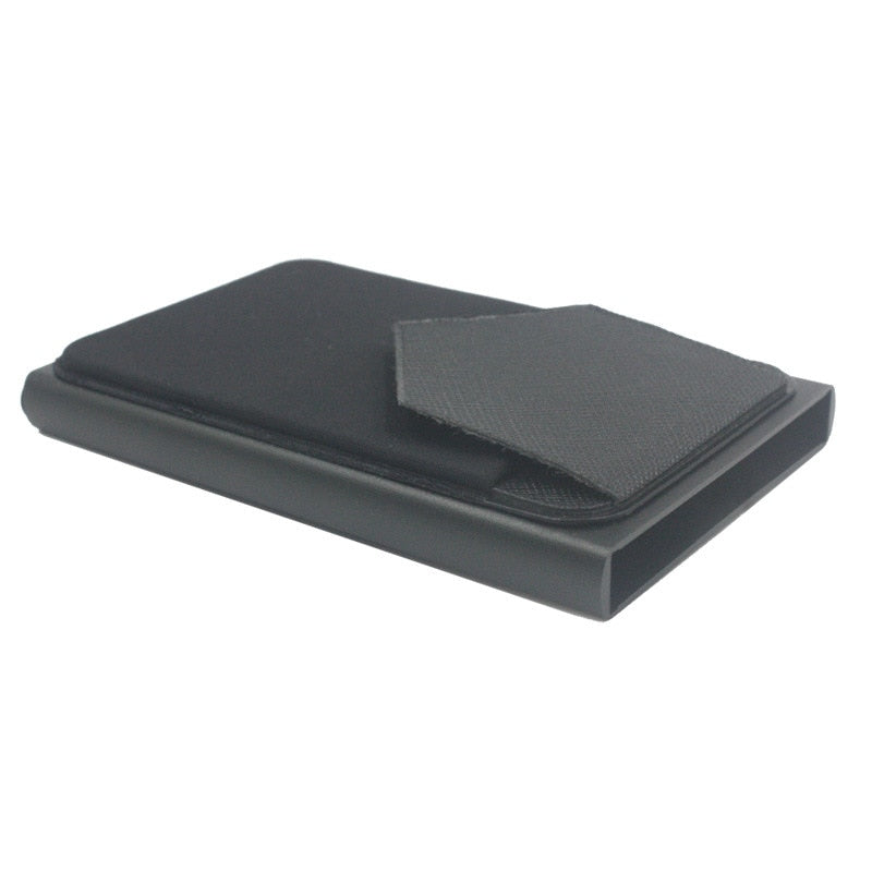 Slim Metal RFID Secure Wallet with Easy Slide Open - Halri