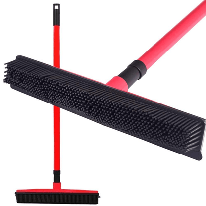 Gentle Pet Hair Removal Brush with Soft Rubber