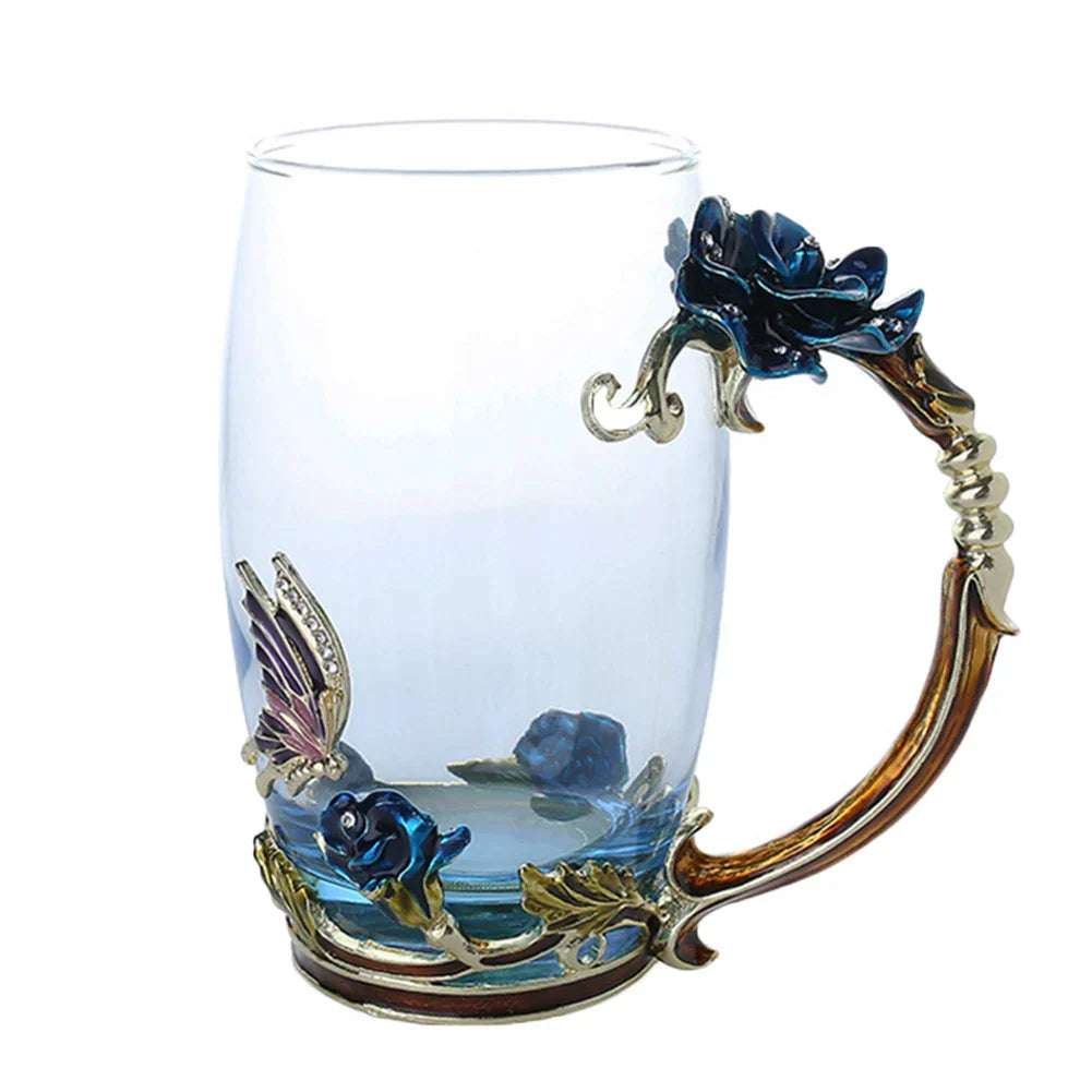 Clear Glass Mug Gift Set for Mom