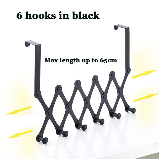 Space Saving Door Hanging Closet Organizer Hook