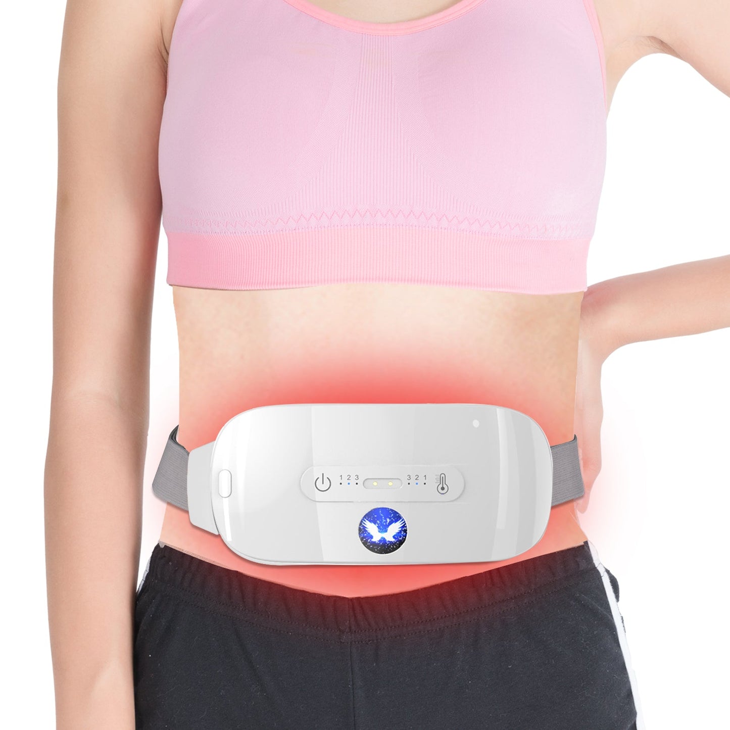 Compact Reusable Heat Therapy Pad for Menstrual Cramp Relief - Halri