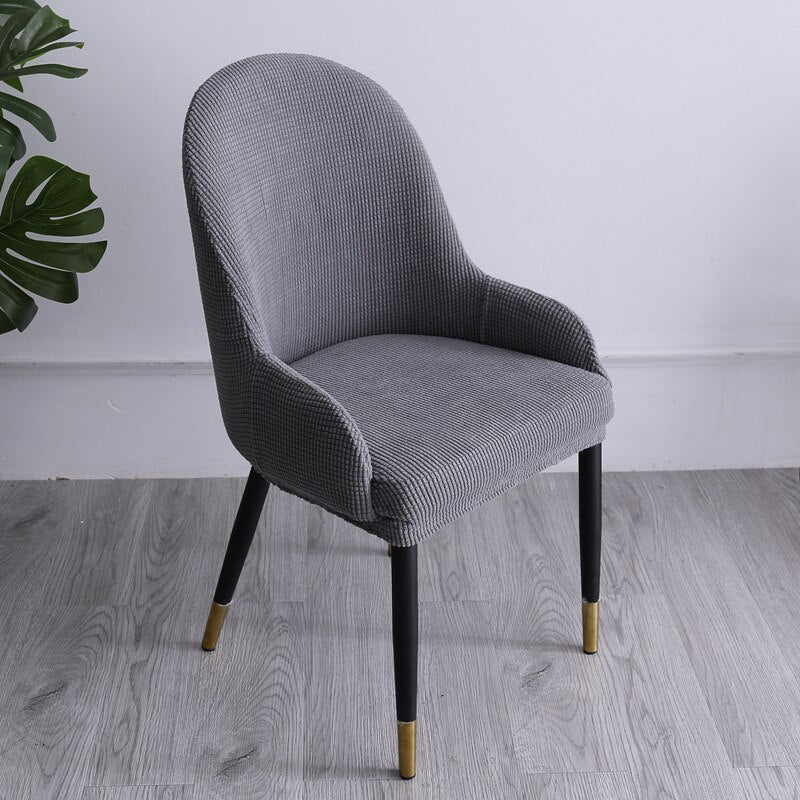 Stretchy Snug Fit Curved Chair Protector