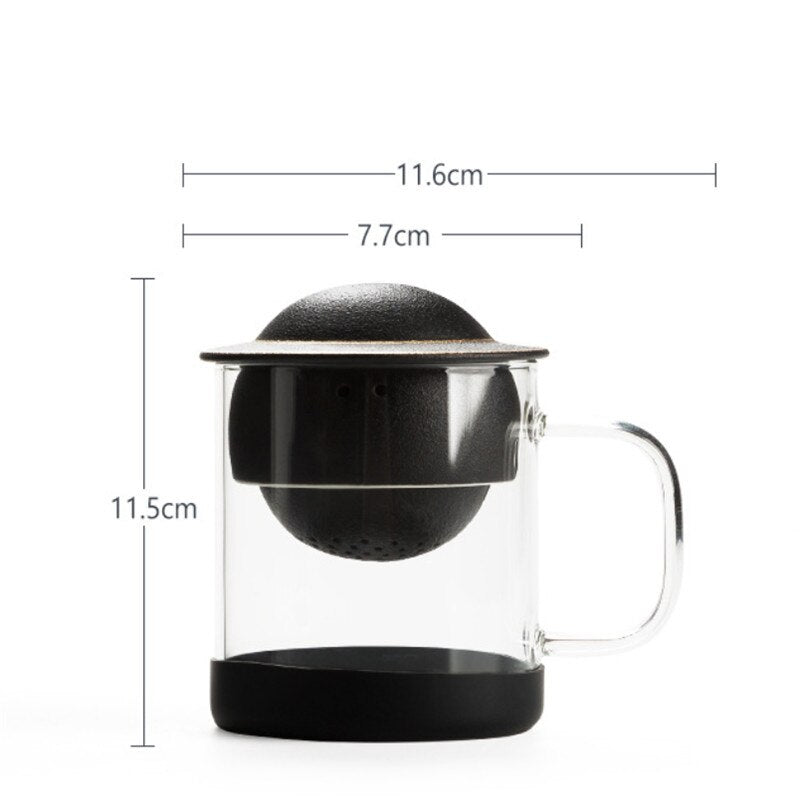 Galaxy Pattern Ceramic Tea Pot - Halri