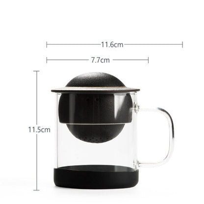 Galaxy Pattern Ceramic Tea Pot - Halri