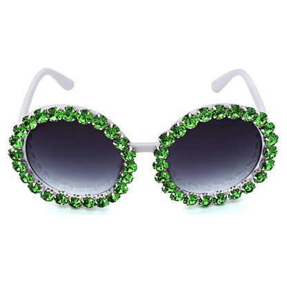 Big Round Fashion Designer Sunglasses