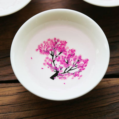 Colorful LED Flower Bowl