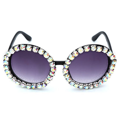 Big Round Fashion Designer Sunglasses