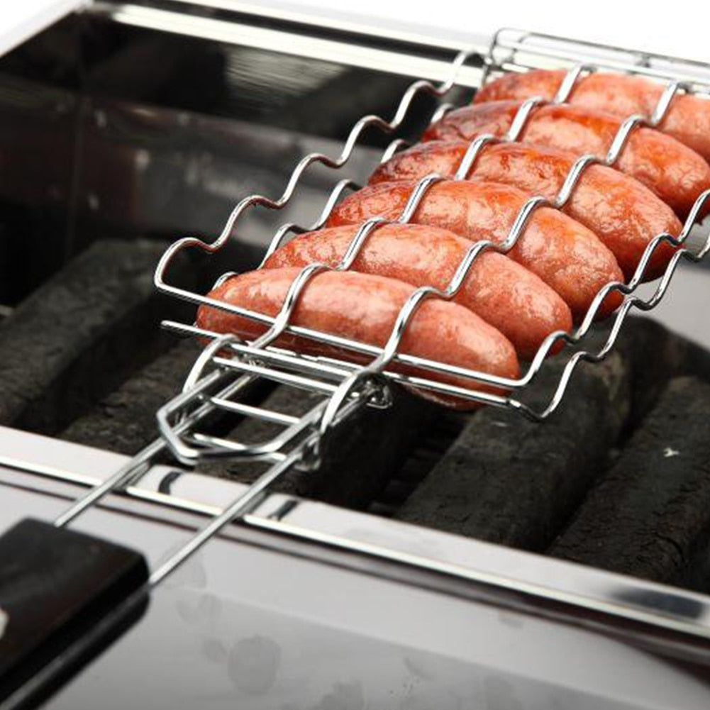 Easy Sausage BBQ Grill Cooking Rack - Halri