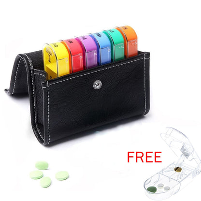Daily Medication Organizer Pill Case - Halri