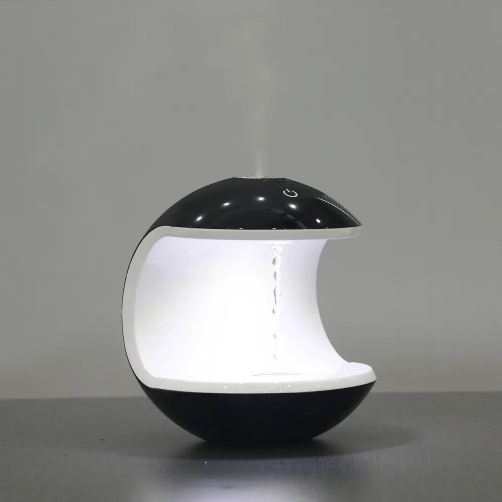 Compact Cool Mist LED Humidifier with Night Light