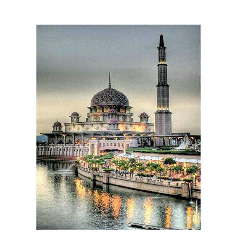 Urban Skyline Paint by Numbers Kit