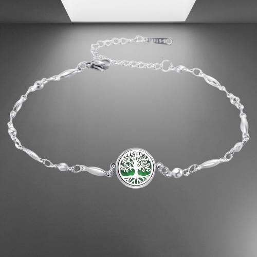 Calming Heart Locket Charm Bracelet - Halri