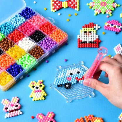 Colorful Bead Jewelry Making Kit for Kids