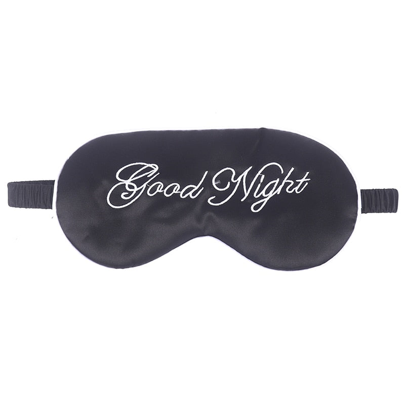 Silky Eye Mask with Cute Frog Design
