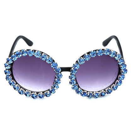 Big Round Fashion Designer Sunglasses