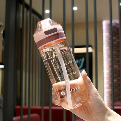 Secure Flip Top Insulated Water Bottle